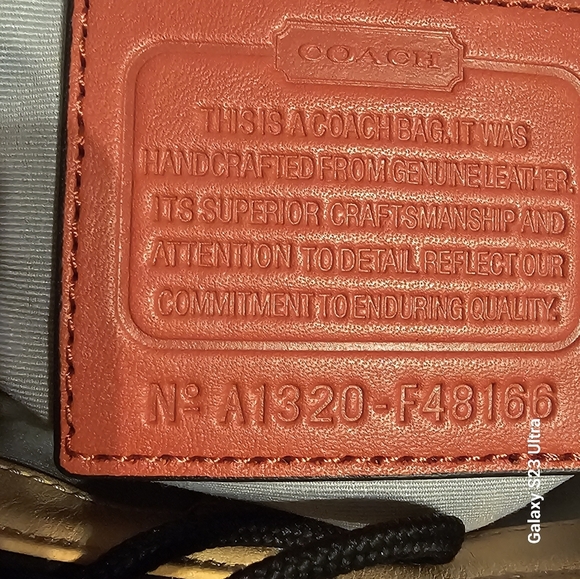 Coach F48166 PEYTON EMBOSSED PATENT TOP HANDLE TOTE - Picture 12 of 16